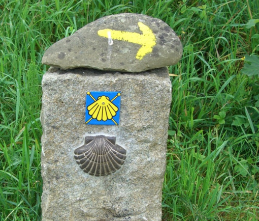 Findet sich die Jakobsweg-Beschilderung bald auch im Westerwald? Ein Katharina-Kasper-Pilgerweg knnte zum Jakobsweg fhren. (Foto: privat) 