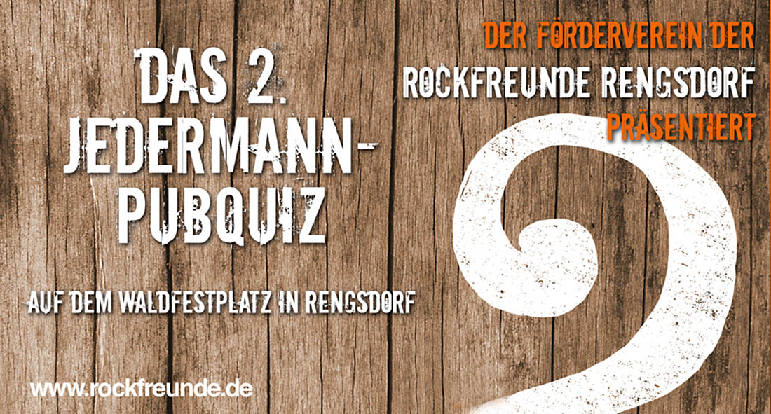 Waldfestplatz Rengsdorf: Pubquiz am 30. April und Maiausschank am 1. Mai