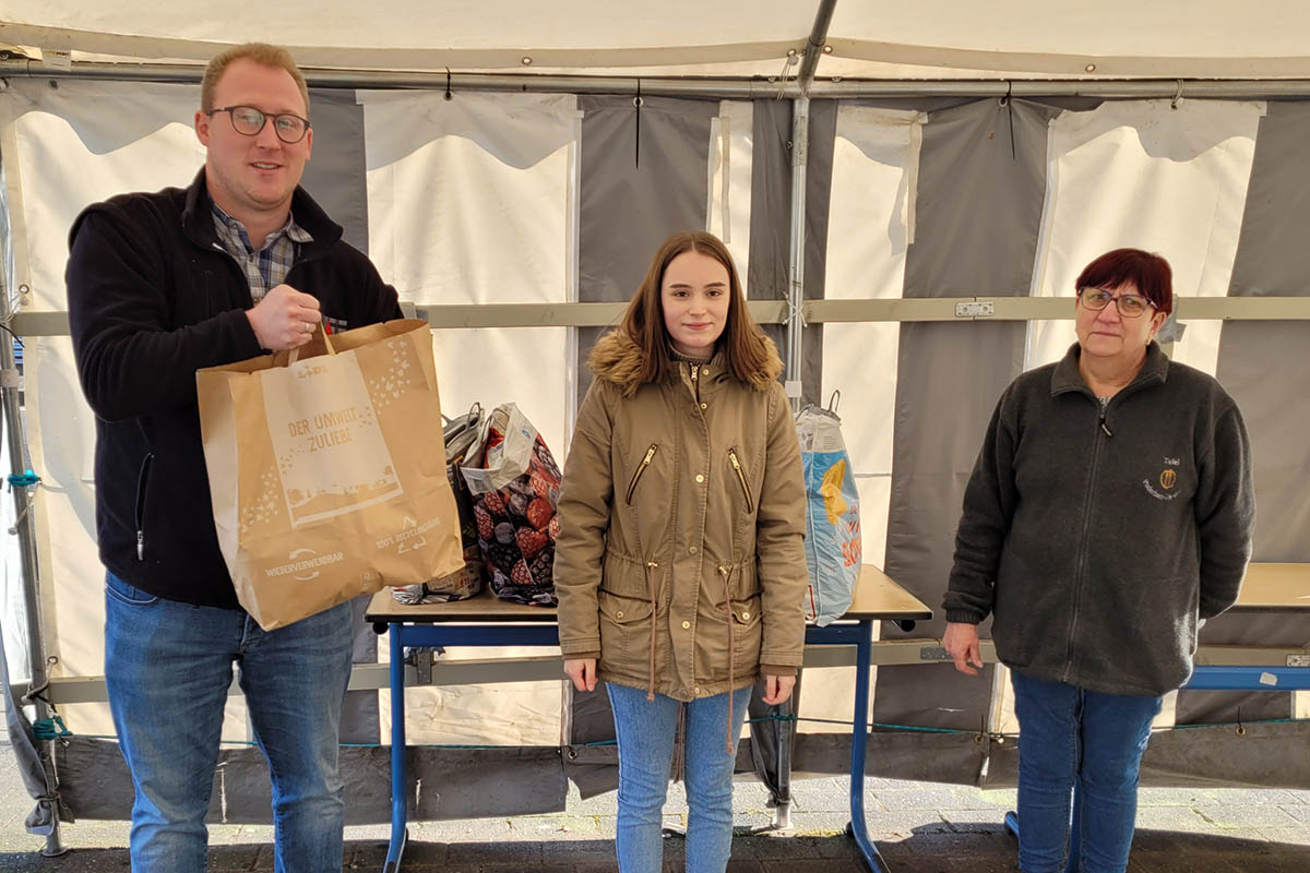 Johanna Schumann engagiert sich fr Tafel Puderbach-Dierdorf