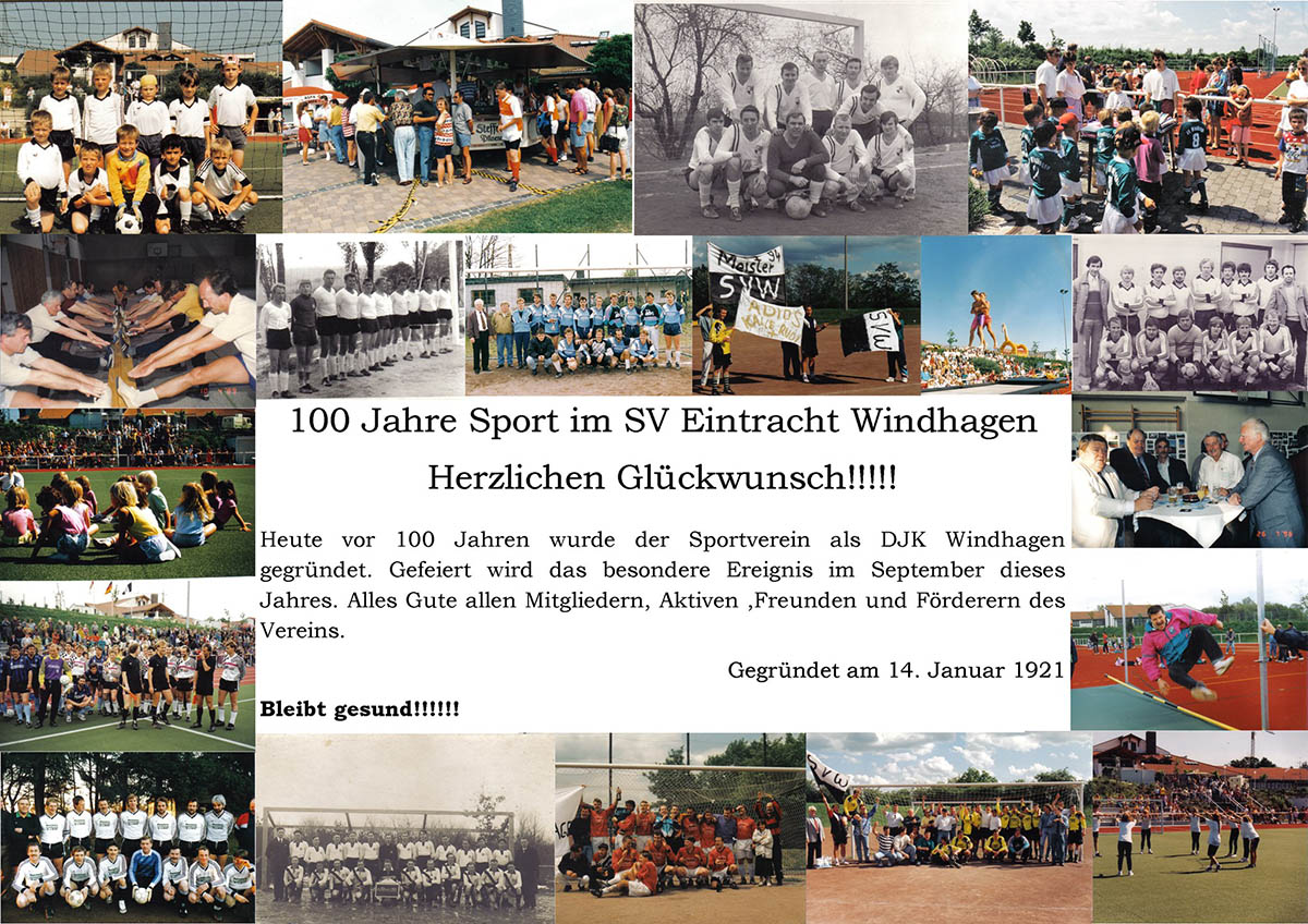 100 Jahre Sport im SV Eintracht Windhagen 