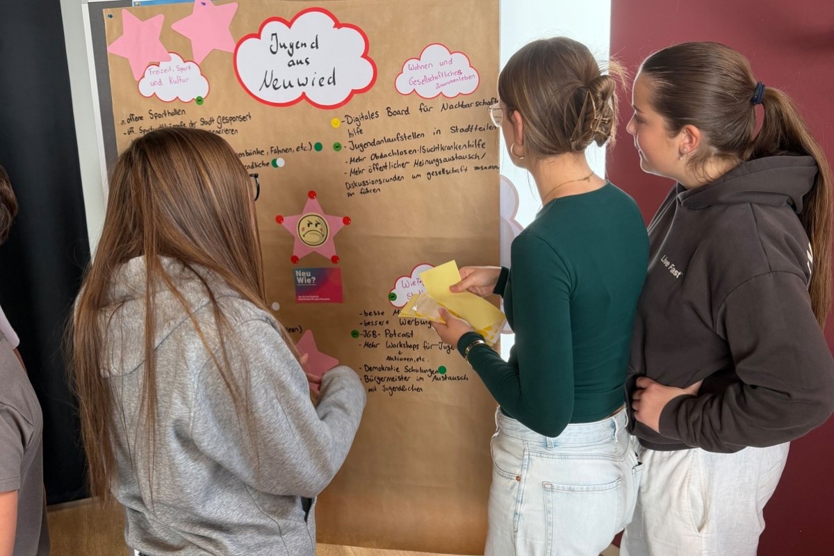 Kinder- und Jugendbeteiligung aus Neuwied f�r Stadtentwicklungsstrategie "NeuWie?"