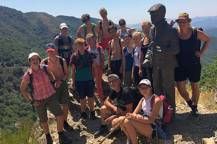 Jugendliche waren mit dem Stadtjugendamt auf Trekking-Tour