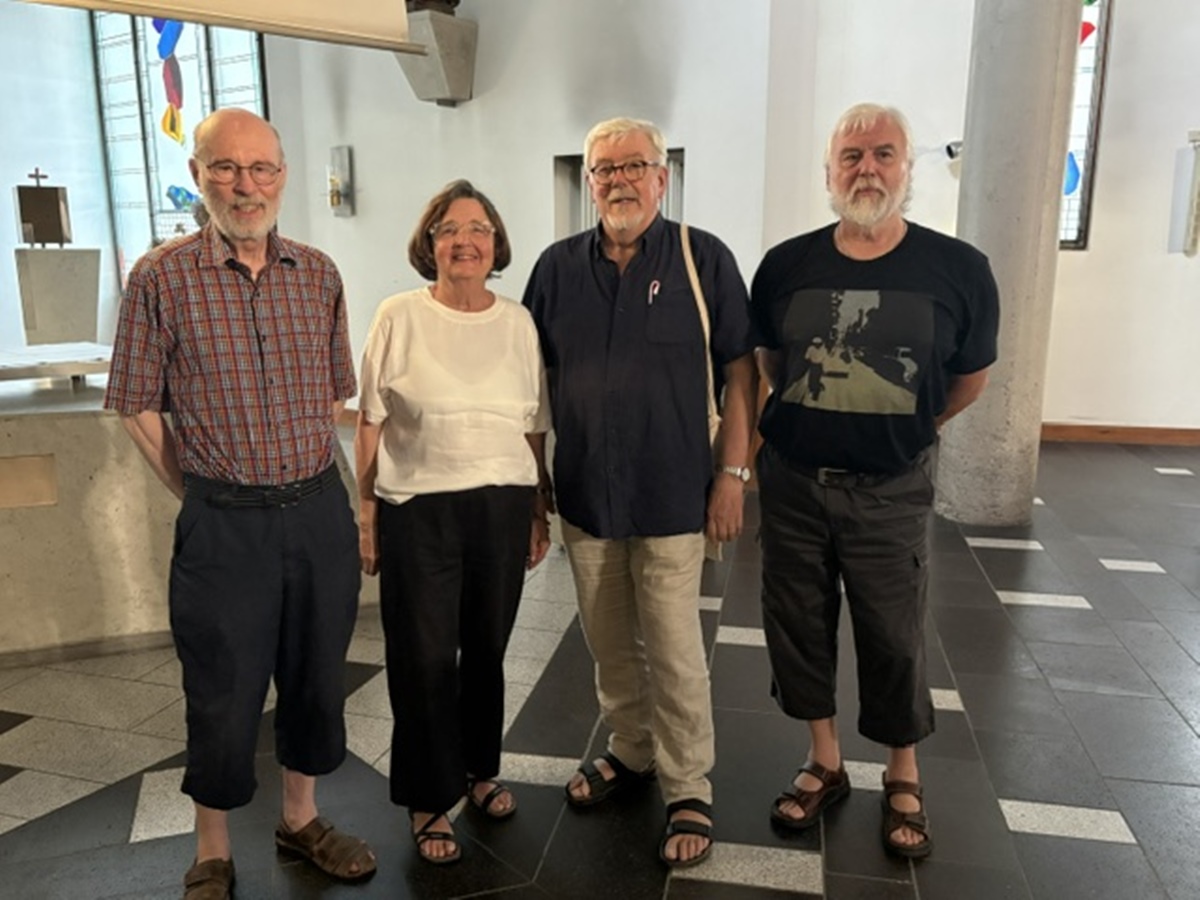 Professor Dr. Franz Segbers hielt seinen Vortrag in der Kapelle des Heinrich-Hauses. (Foto: Anne Basten)