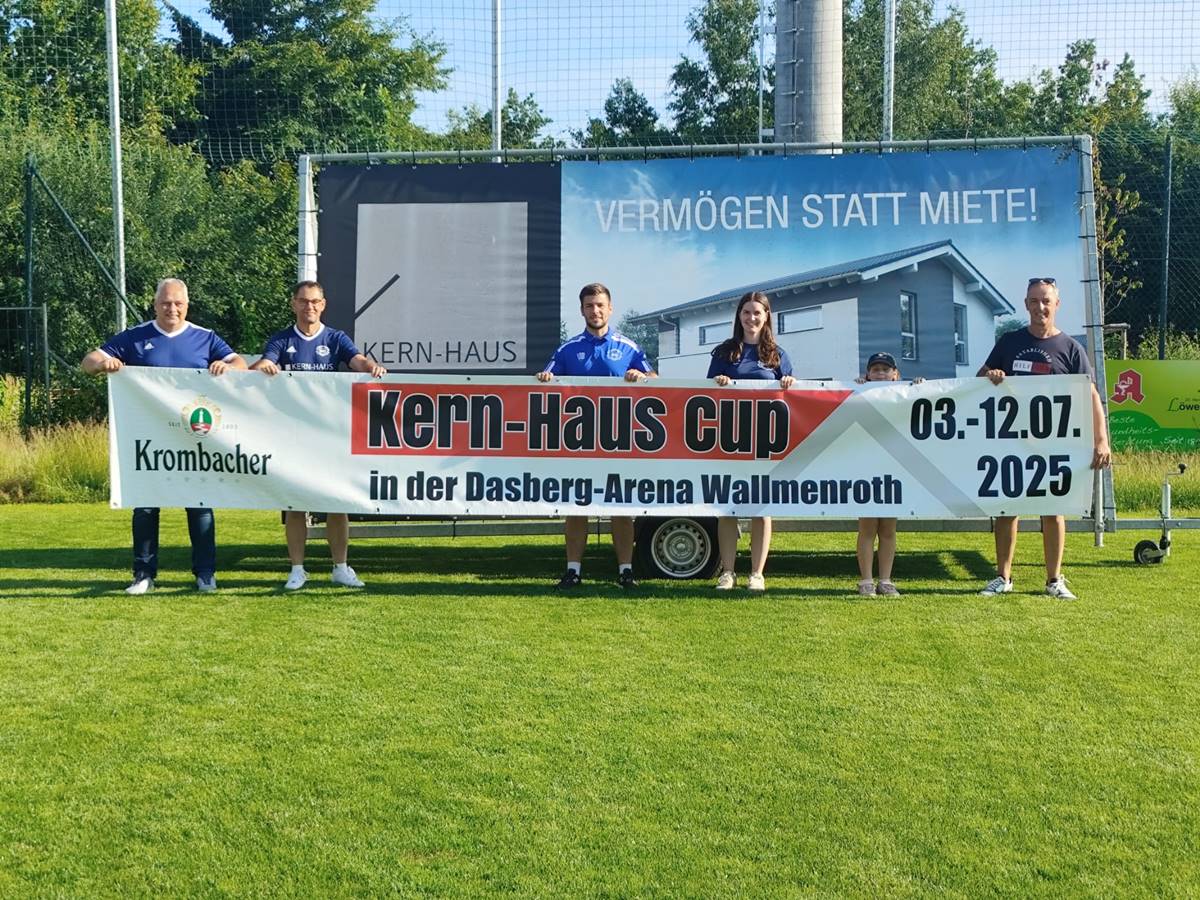 Sportfreunde Wallmenroth tragen den Kern-Haus-Cup in der Dasberg Arena aus