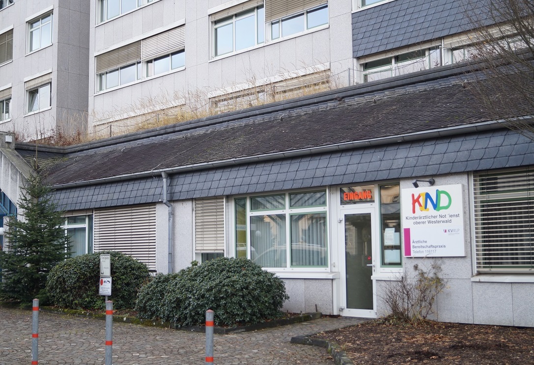 In den Rumen des Krankenhauses in Kirchen befindet sich der kinderrztliche Notdienst KIND. (Foto: rm)