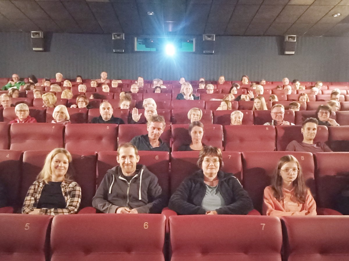 Rund 100 Besucher sahen den Film "Der Pinguin meines Lebens". (Foto: Veranstalter)