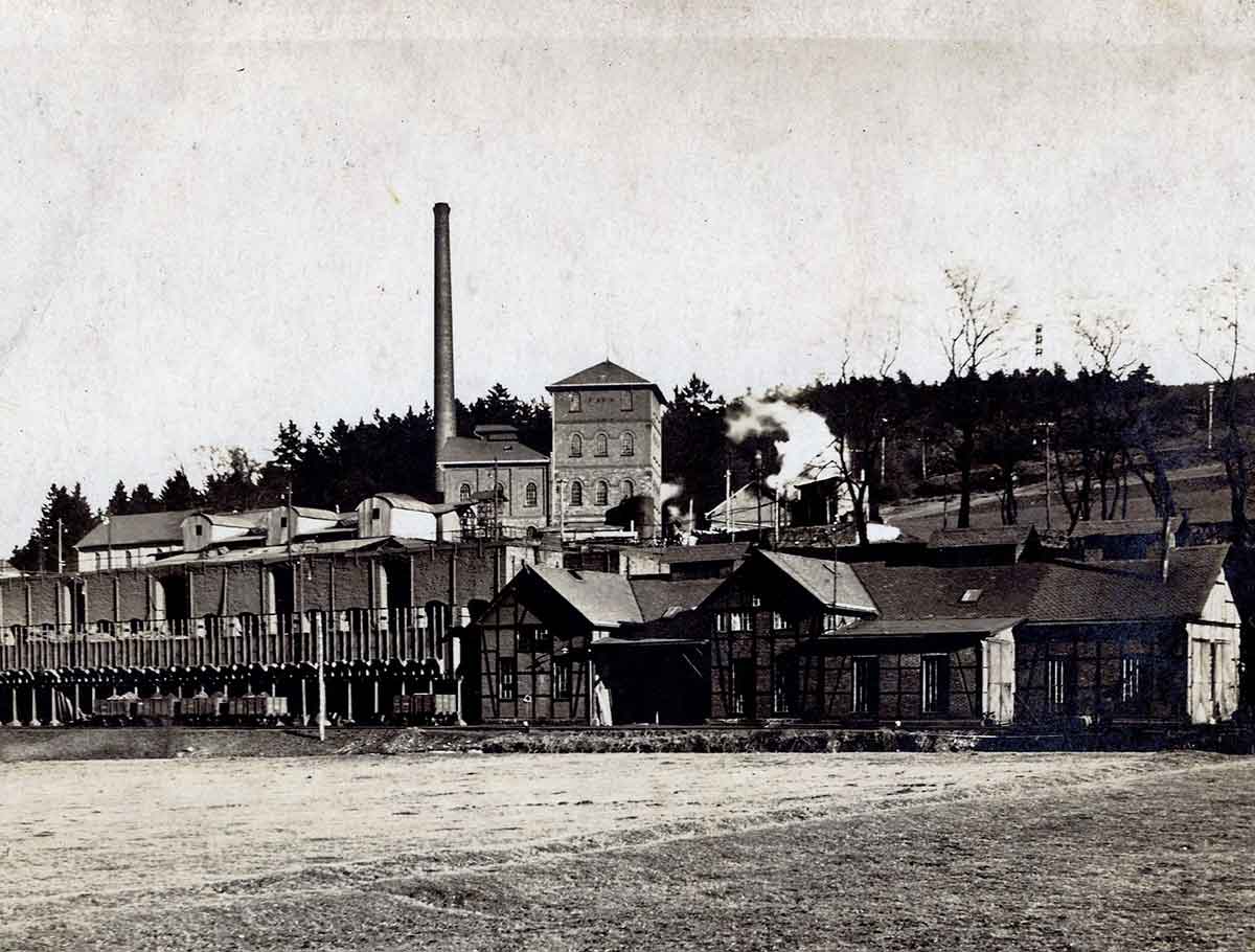 Die Grube Louise um 1925. (Foto: Archiv Albert Schfer)