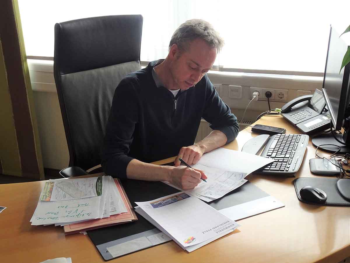 Brgermeister Michael Merz. (Foto: Wolfgang Rabsch)