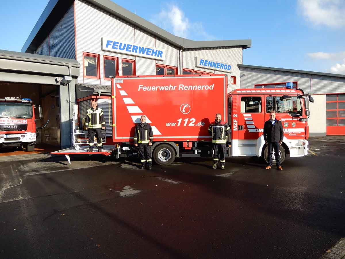 Neues Mehrzweckfahrzeug fr die Freiwillige Feuerwehr Rennerod