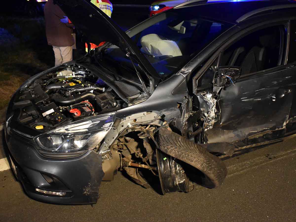 Verkehrsunfall mit Personenschaden zwischen Herschbach und Guckheim