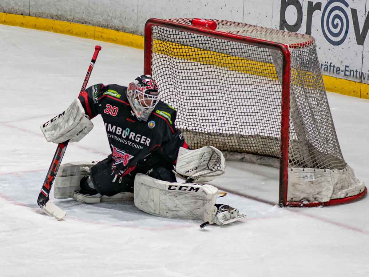 EGDL Keeper Louis Busch. (Foto: Manuel Enderich)