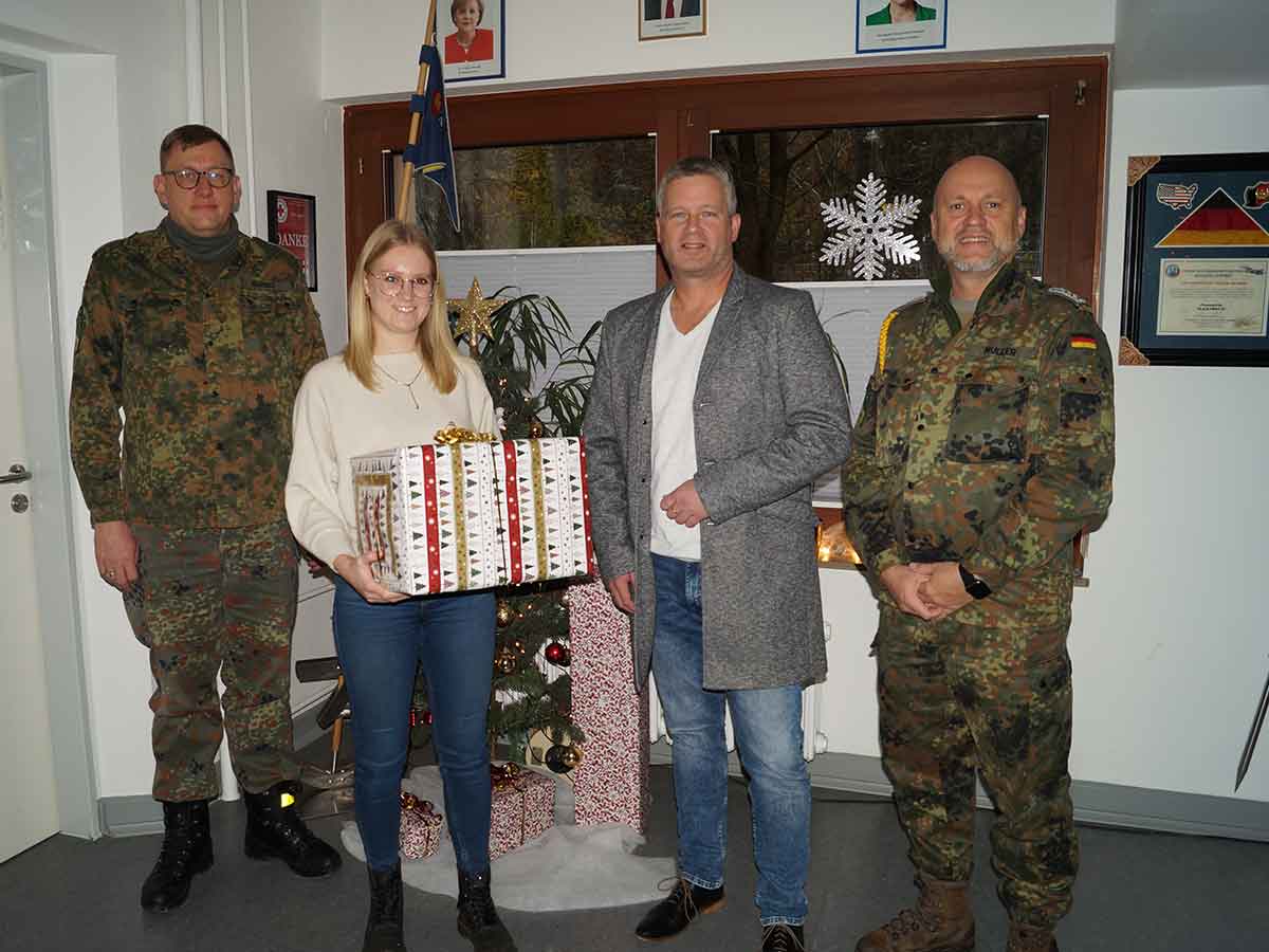 Weihnachtspaket der Tpferstadt auf dem Weg in den Niger