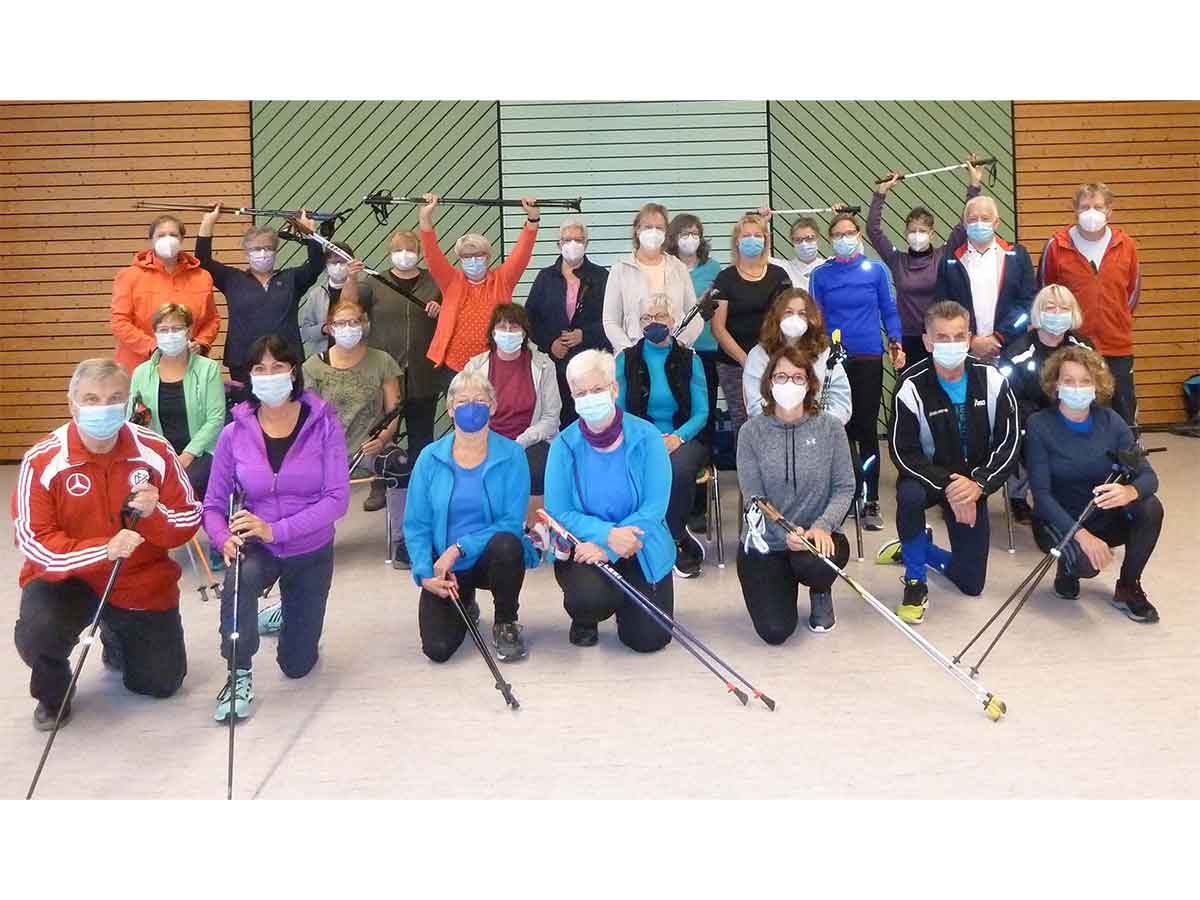 Lehrgangsteilnehmer bei "Sport fr ltere". (Foto: SV Gehlert)