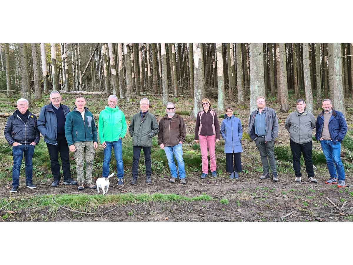 Waldbegang des Stadtrats. (Foto: VG Montabaur)