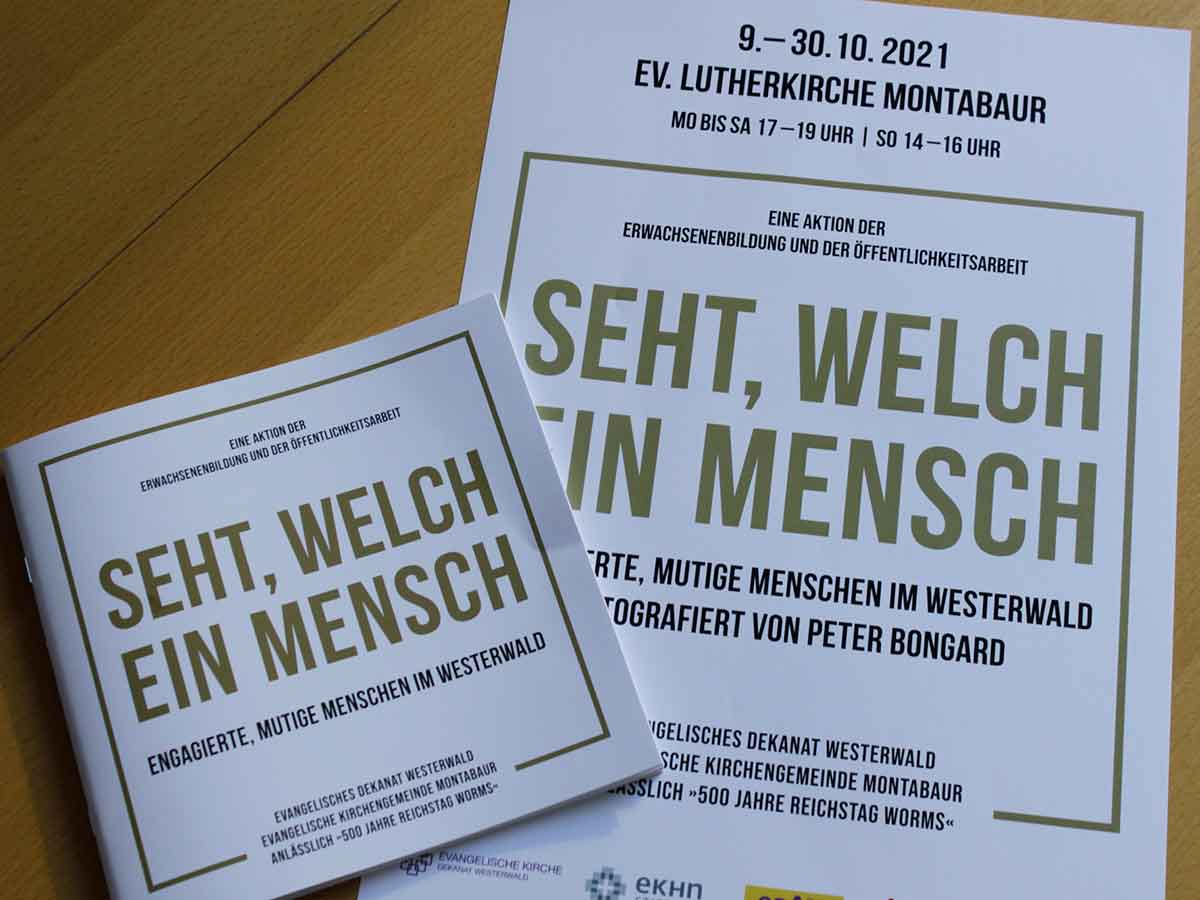 Fotoausstellung: "Seht, welche ein Mensch!"