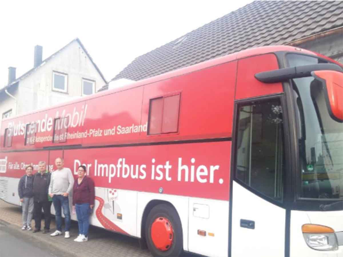 Der Impfbus war da: groartiges Impferlebnis in Gehlert