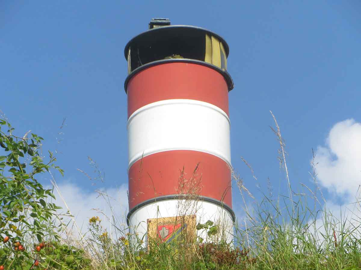 Rad-Wanderung zum einzigen Wller Leuchtturm