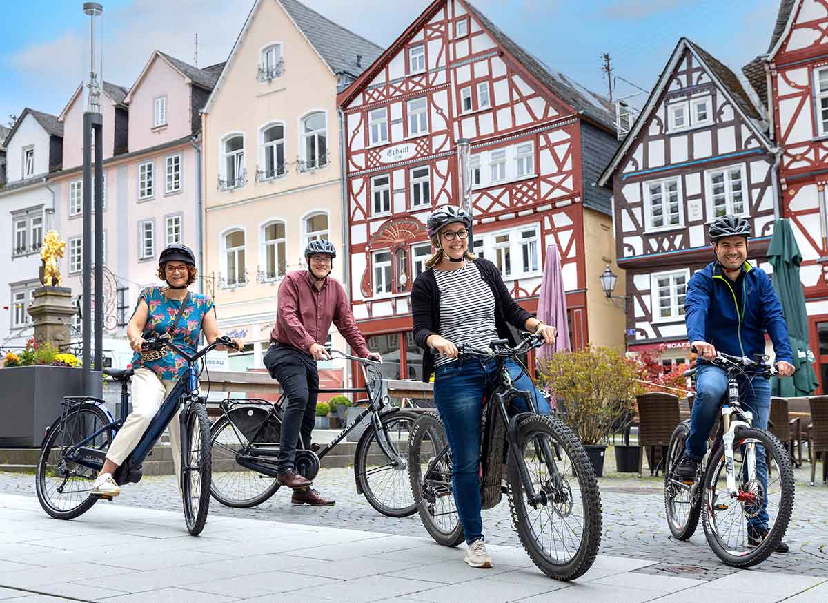 Die Aktion Stadtradeln ist gestartet. (Foto: Verbandsgemeinde Hachenburg)