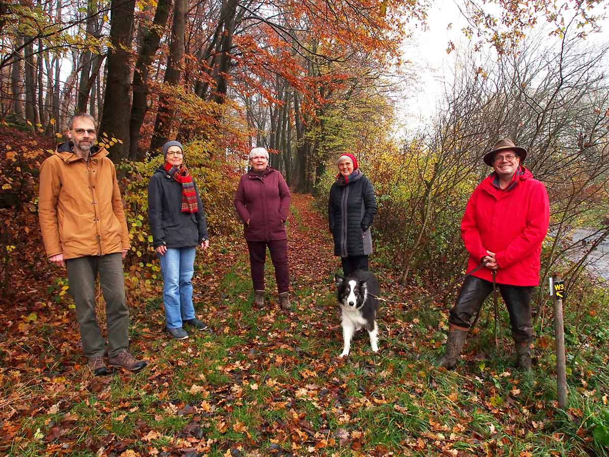 Die Wanderpaten des W3. (Foto: Tatjana Steindorf)