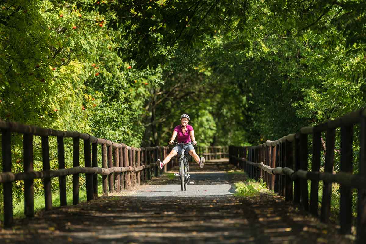 Radtour Rund um den Knoten: Rundtour durch typische Westerwald-Landschaft