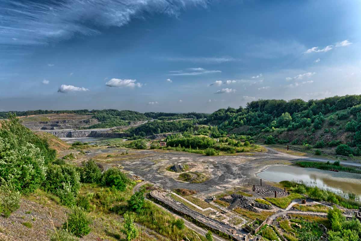 Ein beeindruckendes Areal ist der Tertir-, Industrie- und Erlebnispark Stffelpark. Foto: Uwe Rose