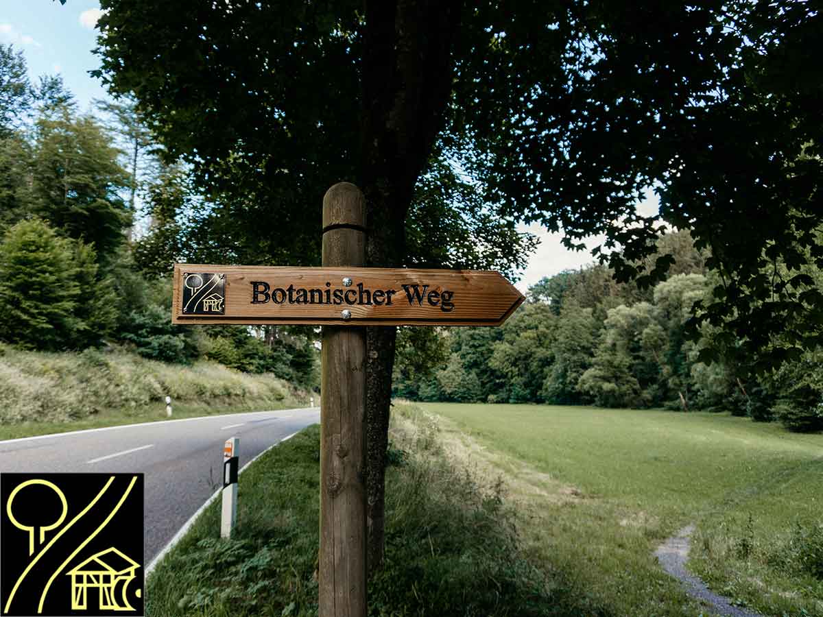 Der Botanische Weg: Wandern im Wegenetz und auf Rundwegen im Wisserland