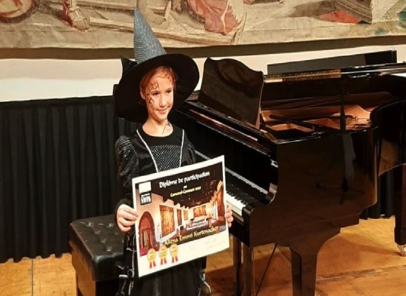 Aliena Emmi Kurtenacker konnte mehrere Preise bei einem Wettbewerb in Luxemburg gewinnen. Foto: Pressestelle Kreisverwaltung