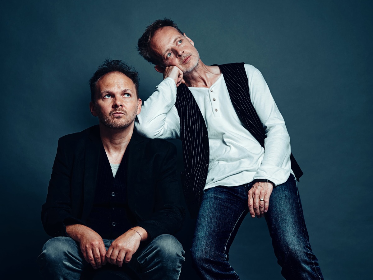 Das Duo Bl�Zinger aus �sterreich spielt zweimal am Gelbach die geniale Gangster-Saga "ERiCH". (Foto: Otto Reiter)