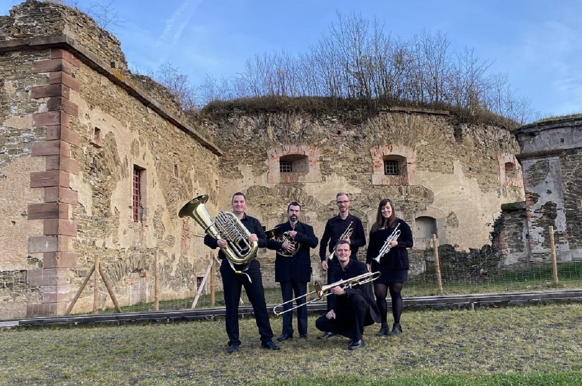 Das Blechblserquintett KObrass. (Foto: privat)