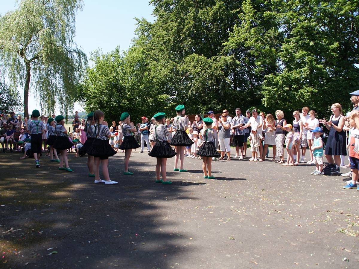 Die Kinder hatten viel Spa� beim Jubil�um. (Foto: KiTa Pracht)