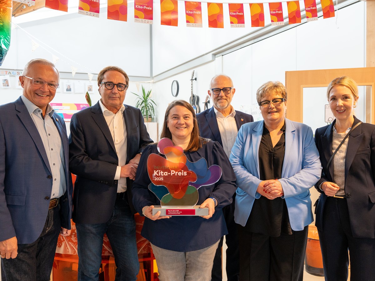 Die inklusive Kindertagesst�tte in Unkel wird als beste Kita des Jahres 2025 in Deutschland ausgezeichnet