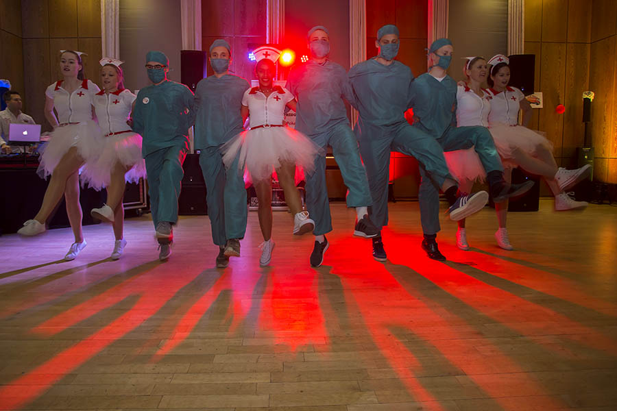 Die Tanzgruppe der Kreisverwaltung Altenkirchen begeisterte. Fotos: Wolfgang Tischler