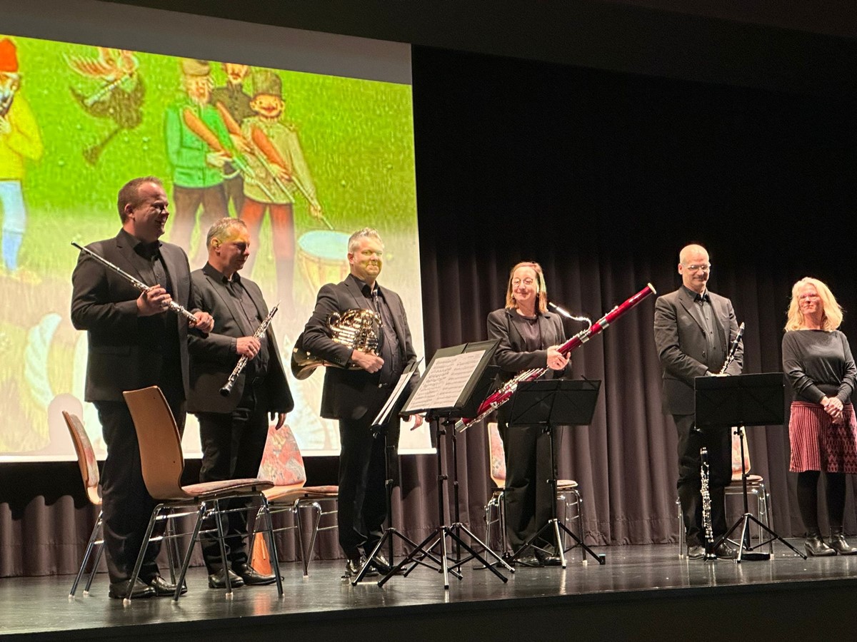 Das Rhenusquintett verzauberte die Zuschauer. (Foto: Kulturteam Windhagen e.V. Michael M�hlenhof)