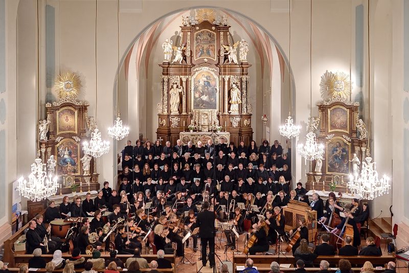 "Saul" in der Pfarrkirche St. Johannes Nepomuk in Hadamar. Foto: Veranstalter