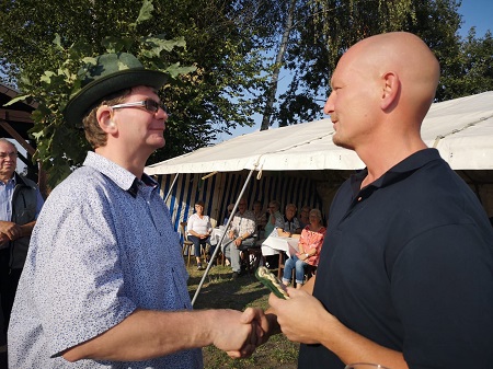 Krnung des Kaisers Uwe Krmer (Foto: SV Leuzbach-Bergenhausen)