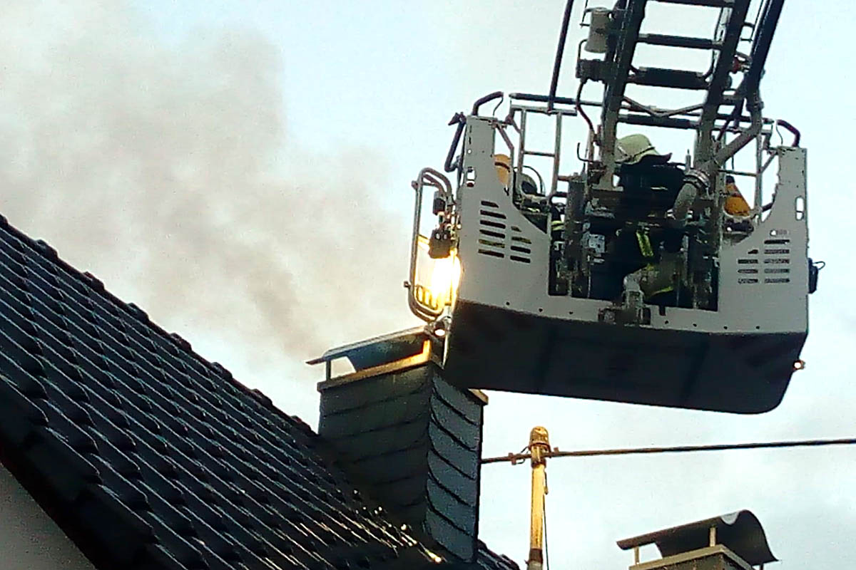 Kaminbrand in Bad Hnningen