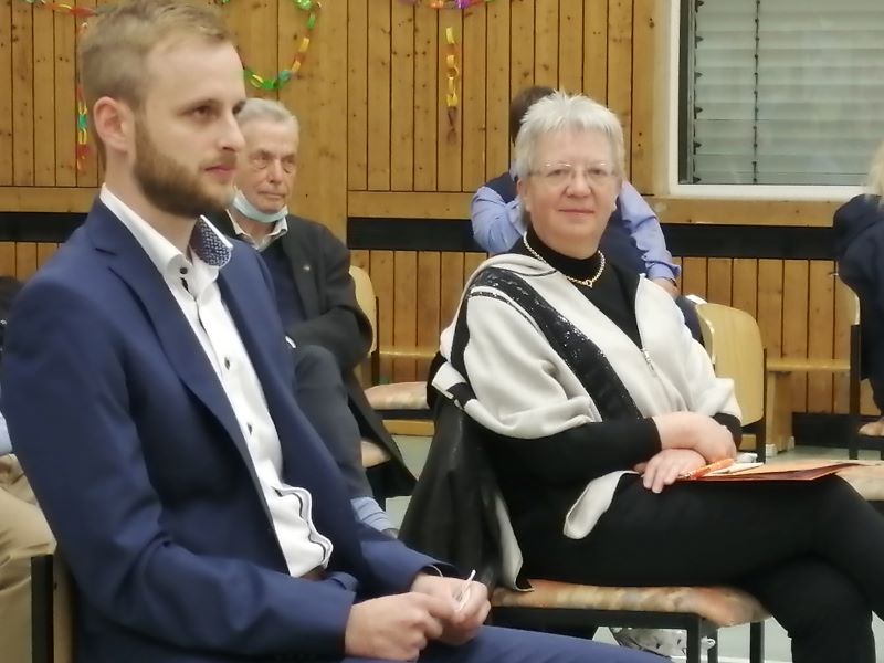 Dr. Matthias Reuber ist der Direktkandidat im Wahlkreis 2 Altenkirchen, Dagmar Hassel die Ersatzbewerberin. (Foto: hak) 