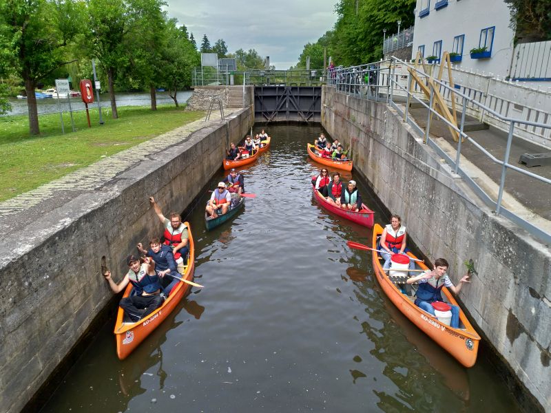 Zwei aufregende Tage auf der Lahn