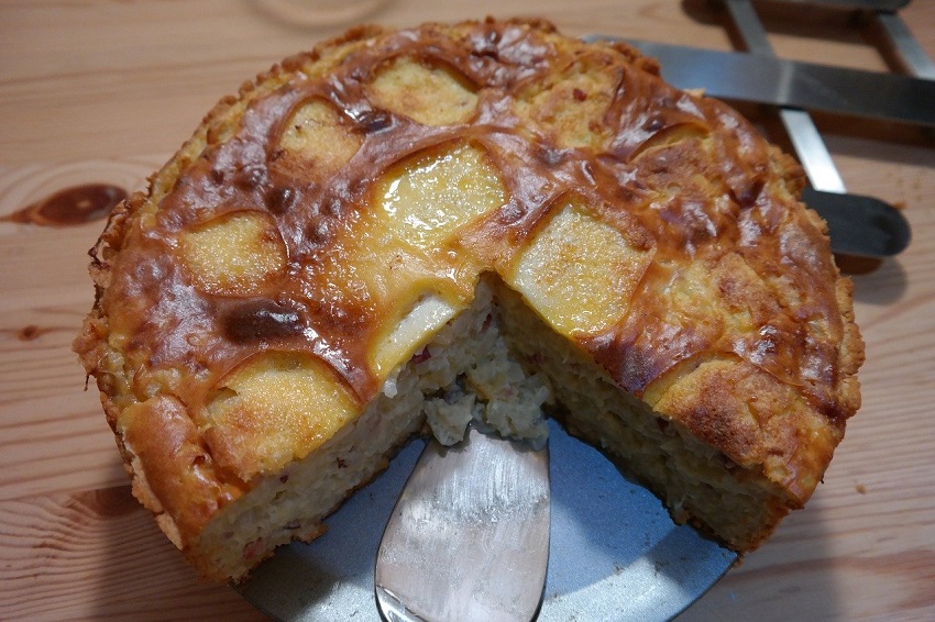 Westerwlder Rezepte: Kartoffel-Speck-Kuchen