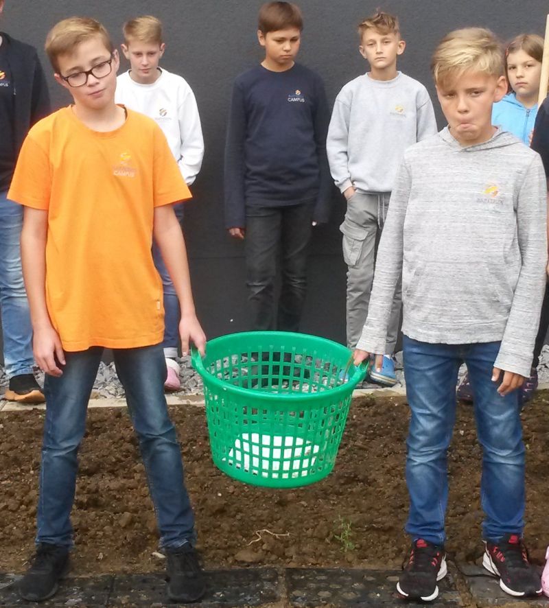 Nach dem Kartoffelklau gab es betretene Gesichter bei den Kindern. Foto: privat