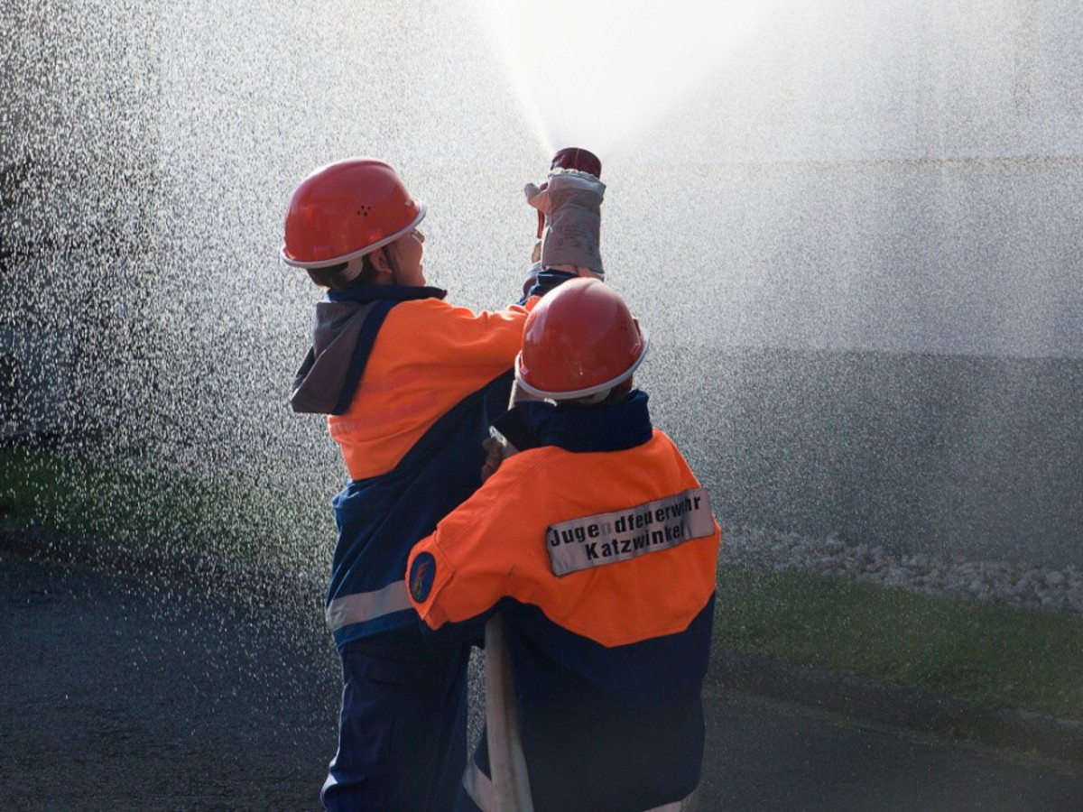 Die Nachwuchs-Feuerwehrler aus Katzwinkel haben einen spannenden Tag vor sich. (Foto: Jugendfeuerwehr Katzwinkel)