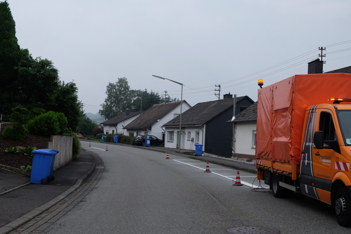 Katzwinkel: Parkbuchten sorgen fr mehr Verkehrssicherheit  und Verdruss