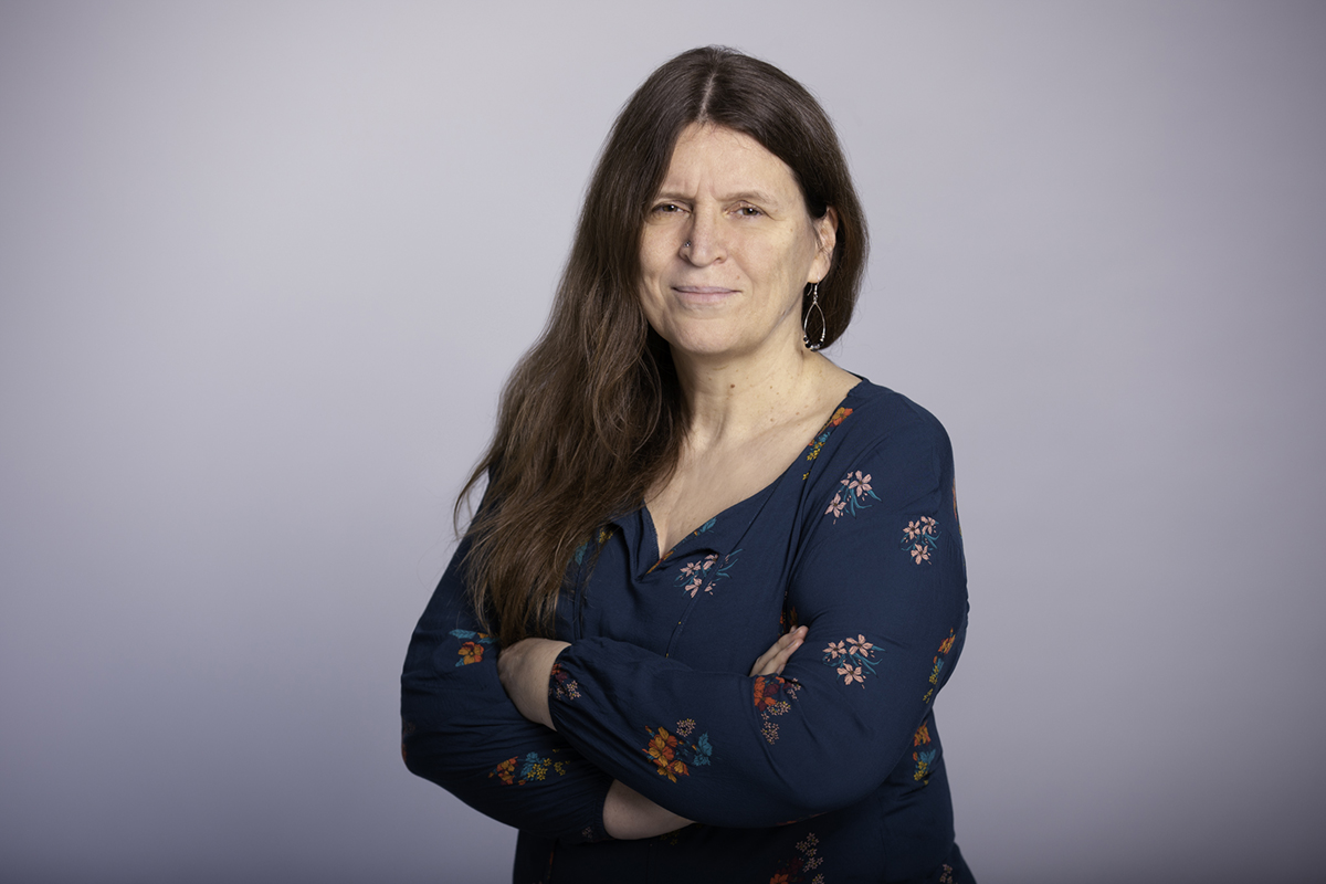 Die Bonner Autorin und Traumatherapeutin Katharina Pr�nte liest aus dem zweiten Band ihrer Romanbiografie. Foto: Veranstalter
