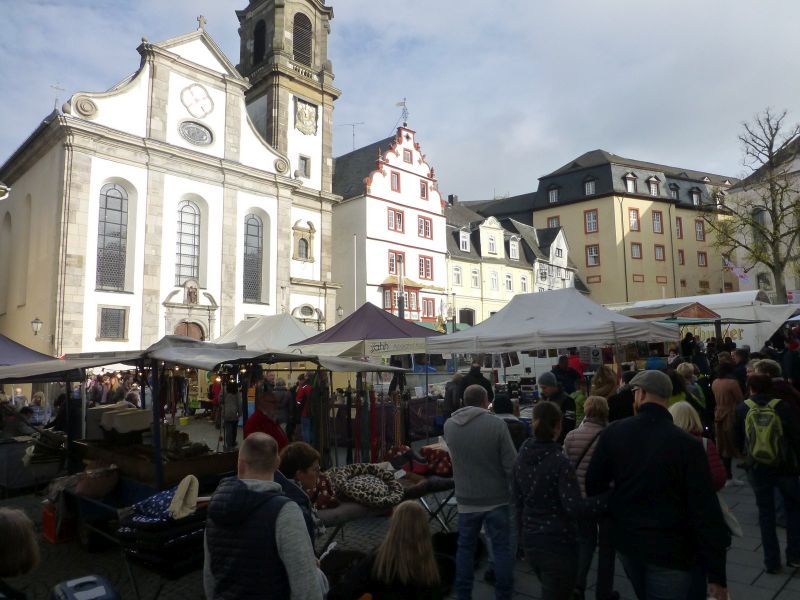 Katharinenmarkt in Hachenburg am 2. November 
