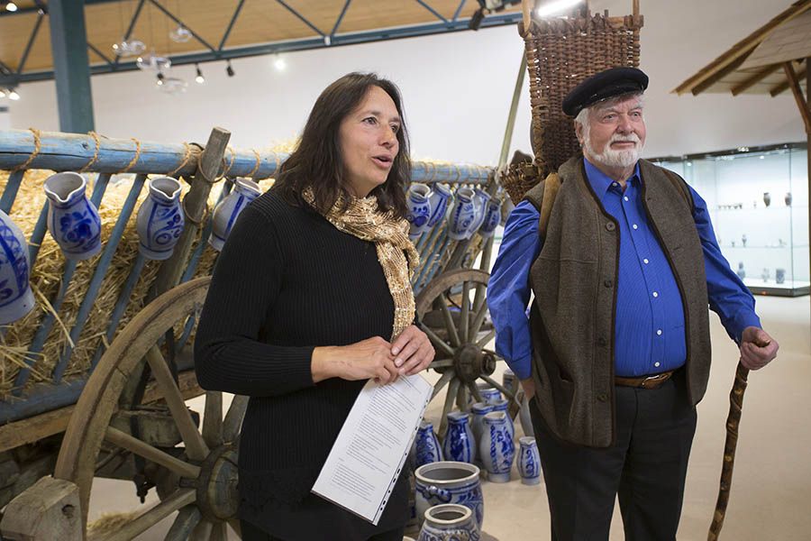 Vorstellung des Kultursommers im Keramikmuseum. Fotos: Helmi Tischler-Venter