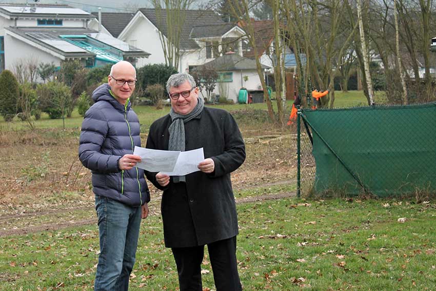 Arbeiten fr neuen Kindergarten haben begonnen