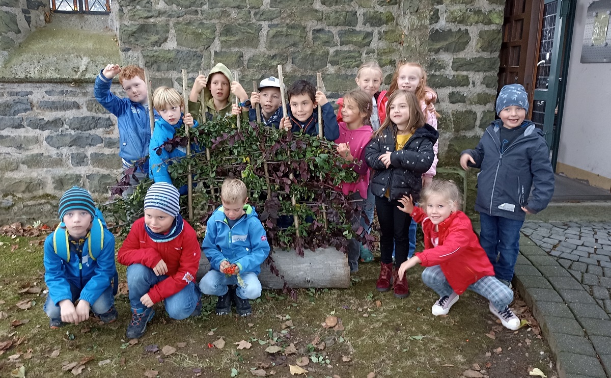 "Gemeinsam sind wir stark" - Kinderbibeltag in Kirburg fand regen Anklang