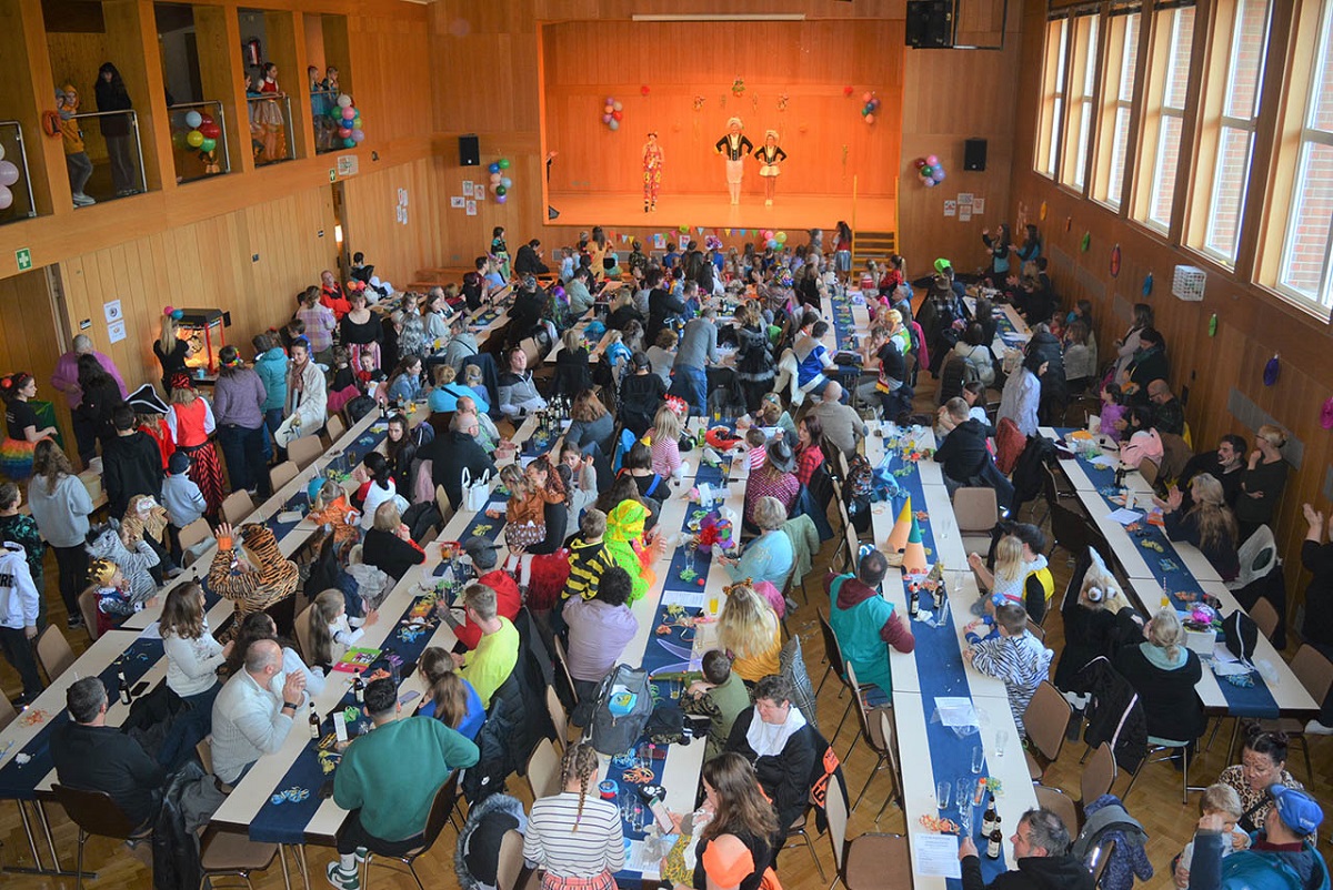 Bei der Kindersitzung in Selters (Foto: TSG Westerwald-Mittelrhein)