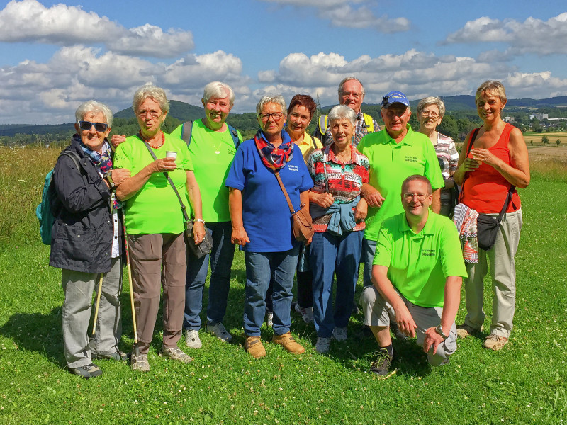 Siegperle unter den Top 3 bei Kannenbckerland-Wanderung