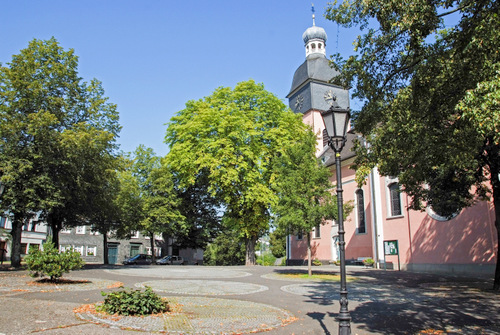 Schauplatz des ersten Westerwlder Bauernmarktes: der Wissener Halbmond. (Foto: Veranstalter) 